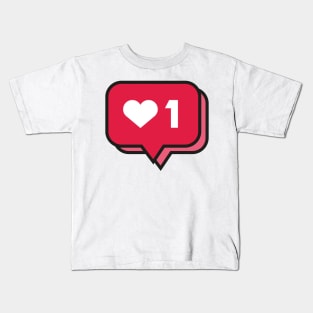 Like notification sticker Kids T-Shirt